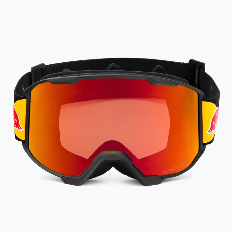 Red Bull SPECT + Pouch Solo High Contrast ski goggles matt blue/shiny black/red mirror 010S 2