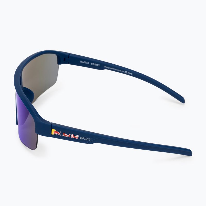 Red Bull Spect Dundee blue/brown with blue mirror cycling glasses 4