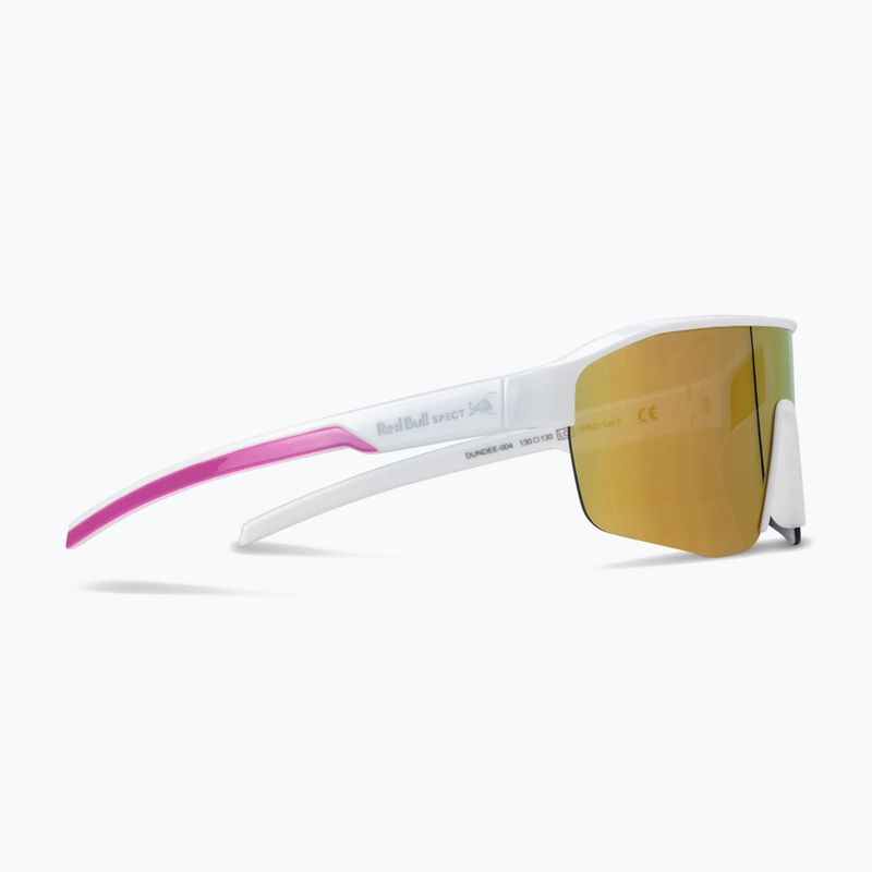 Red Bull Spect Dundee white/smoke with pinkish revo cycling glasses 6