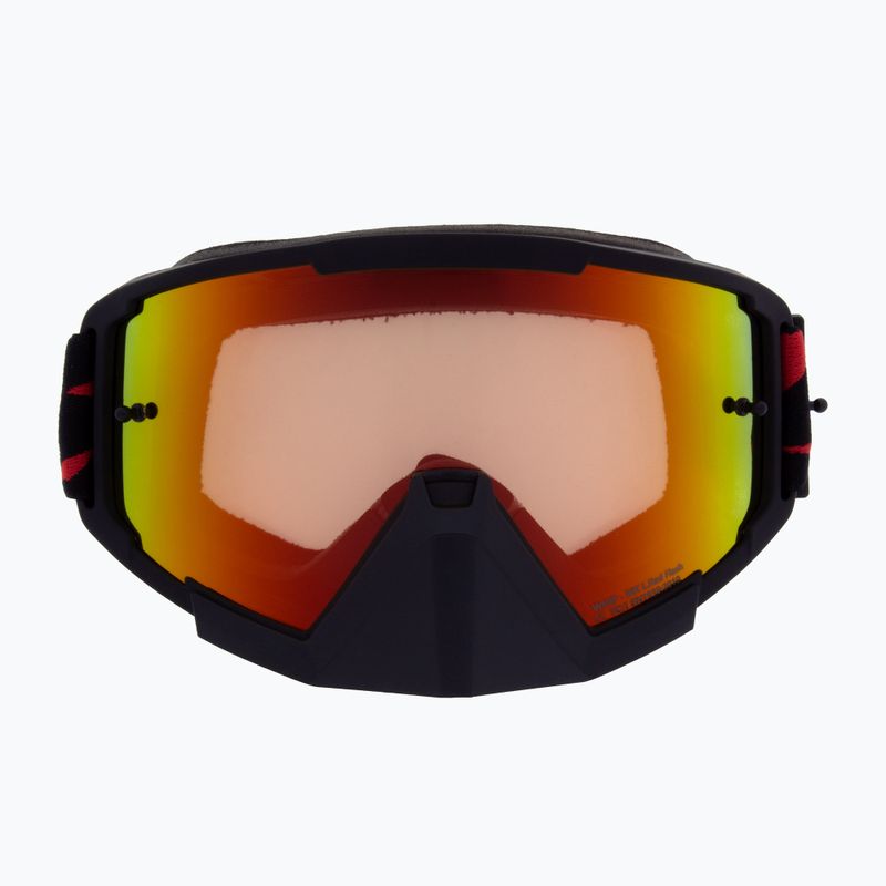 Bike goggles Red Bull SPECT Whip matt black/amber red mirror 2