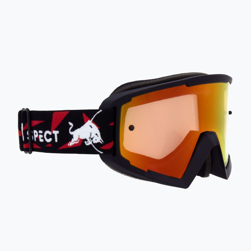 Bike goggles Red Bull SPECT Whip matt black/amber red mirror 3