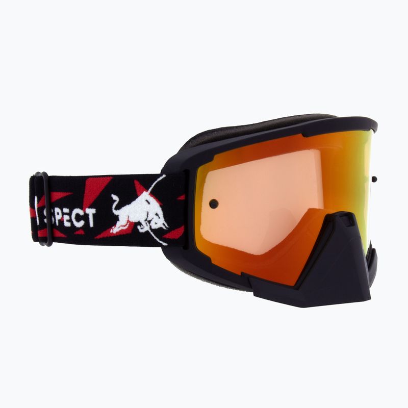 Bike goggles Red Bull SPECT Whip matt black/amber red mirror 4