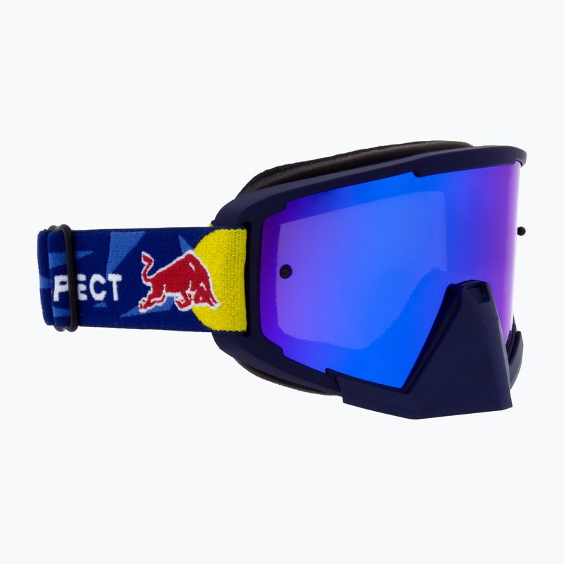 Bike goggles Red Bull SPECT Whip matt blue/smoke/blue mirror 4