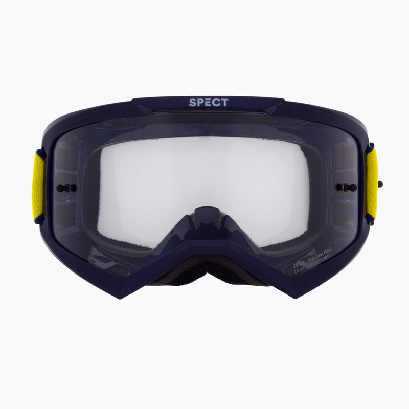 Bike goggles Red Bull SPECT Evan shiny blue/clear 2
