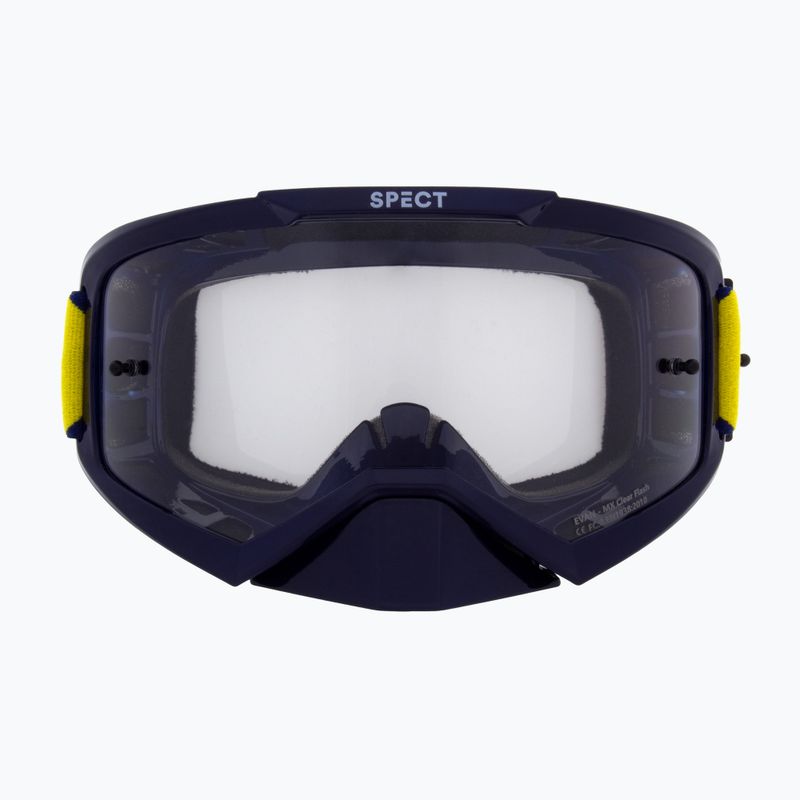 Bike goggles Red Bull SPECT Evan shiny blue/clear 3
