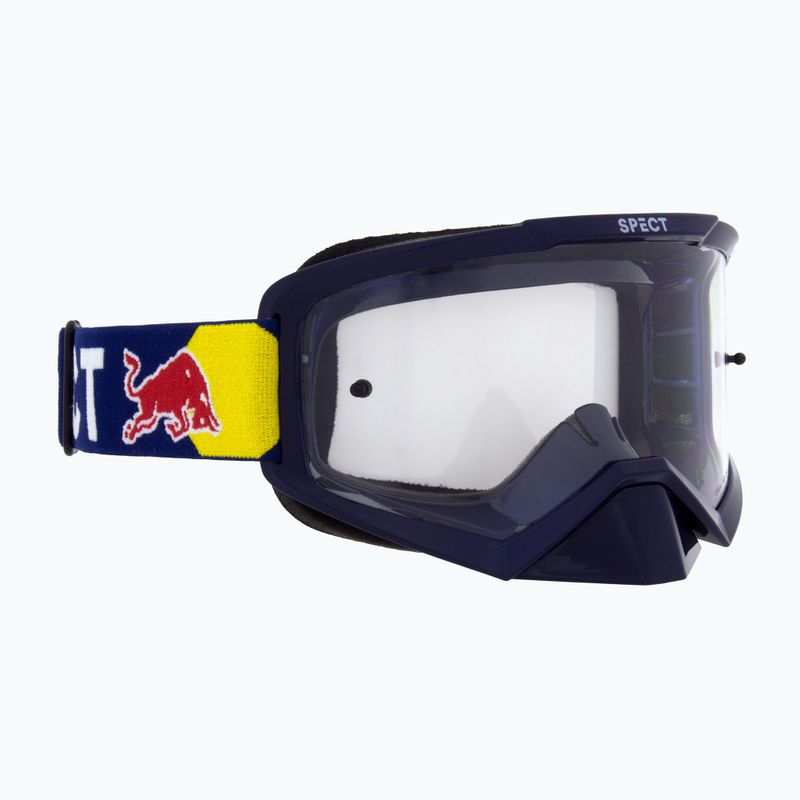 Bike goggles Red Bull SPECT Evan shiny blue/clear 4