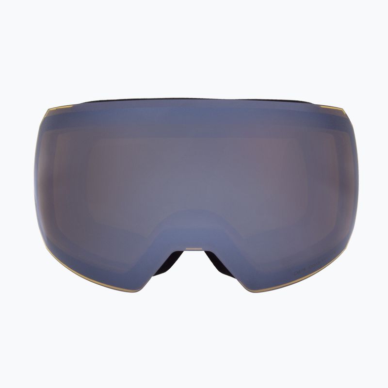 Red Bull SPECT Chute ski goggles black/brown with gold mirror/cloudy snow 3