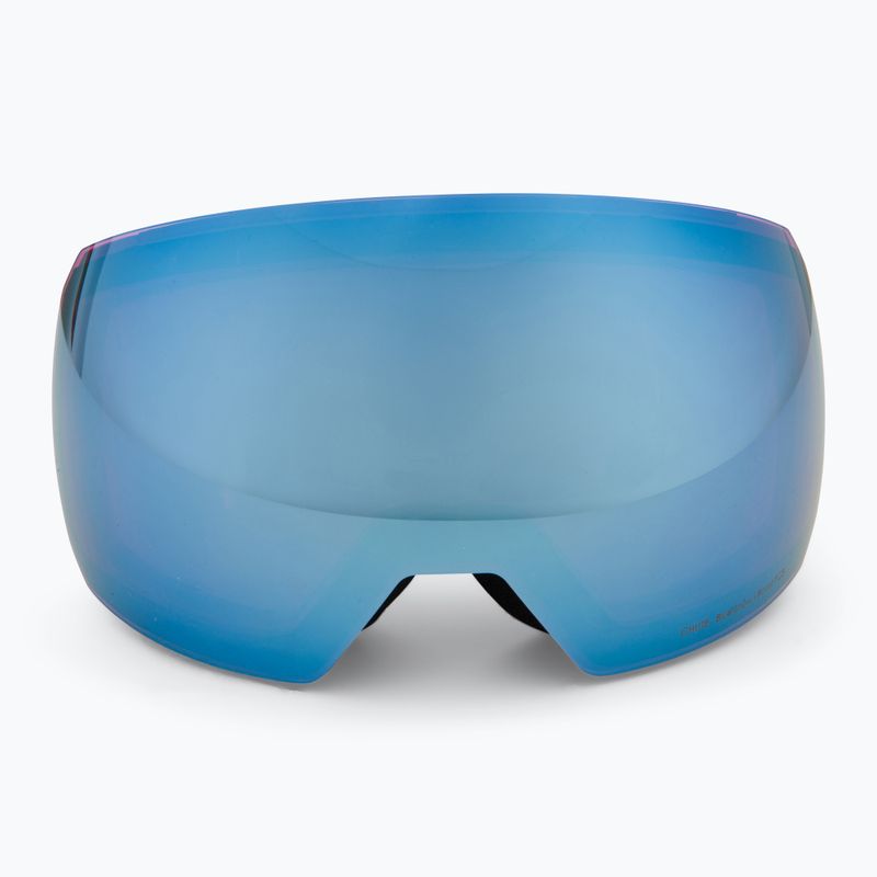 Red Bull SPECT Chute blue/purple with blue mirror/cloudy snow ski goggles 3