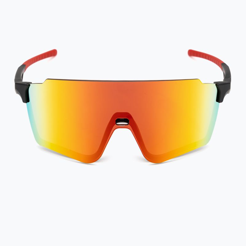 Red Bull SPECT Stun matt black/brown with red mirror sunglasses 3