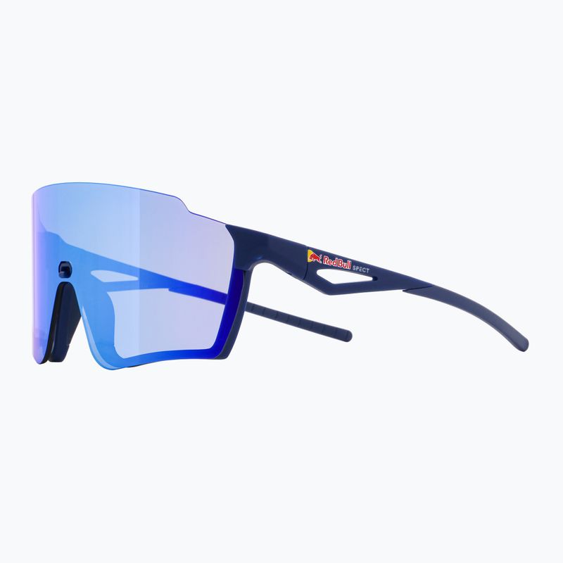 Red Bull SPECT Stun matt blue/smoke with blue mirror sunglasses 7