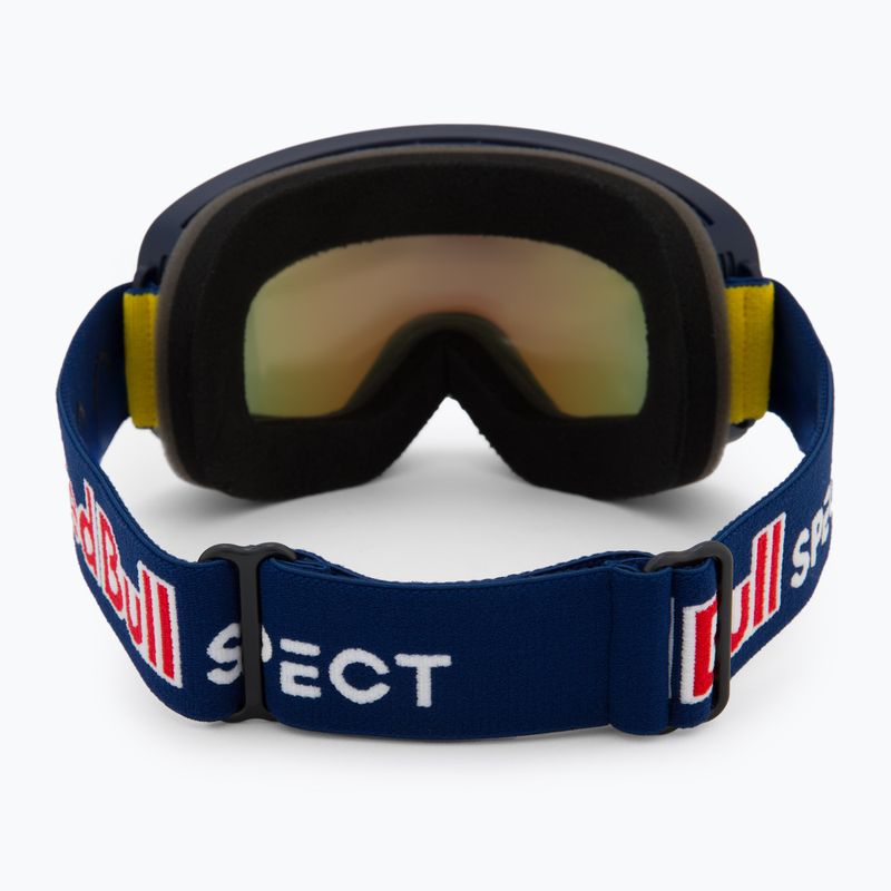 Red Bull SPECT Rush blue/ice blue snow/smoke with blue mirror ski goggles 3