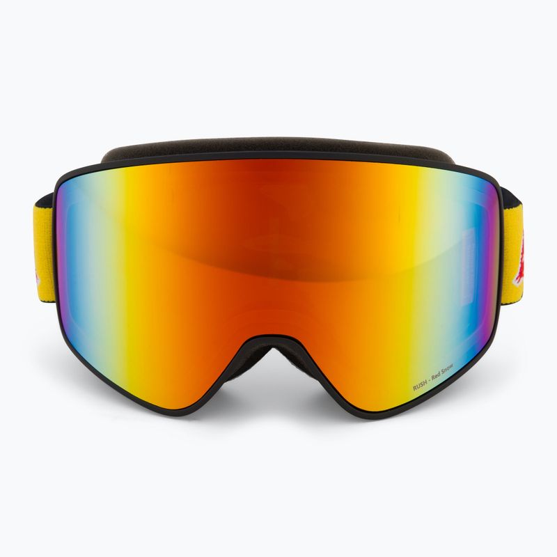 Red Bull SPECT Rush ski goggles black/red snow - orange with red mirror 2
