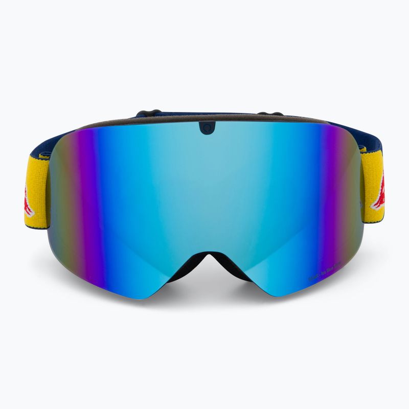 Red Bull SPECT Soar dark blue/smoke with ice blue mirror ski goggles 2