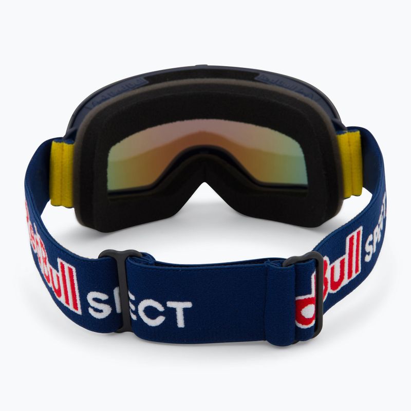 Red Bull SPECT Soar dark blue/smoke with ice blue mirror ski goggles 3