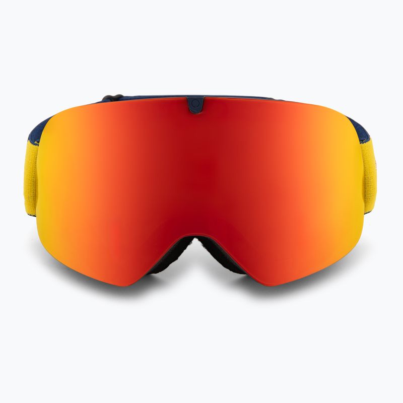 Ski goggles Red Bull SPECT Rush matt blue/orange with red mirror 2
