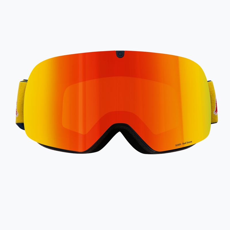 Ski goggles Red Bull SPECT Rush matt blue/orange with red mirror 5