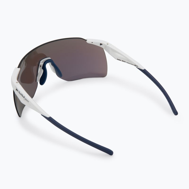 Sunglasses Red Bull SPECT Gabe white/smoke with blue mirror 2