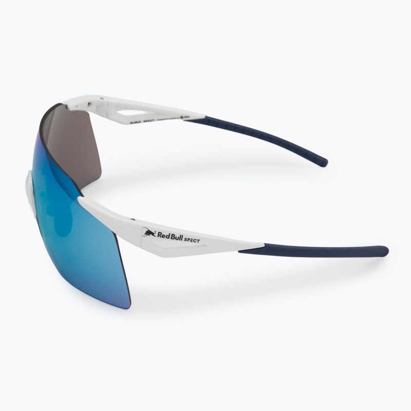Sunglasses Red Bull SPECT Gabe white/smoke with blue mirror 4