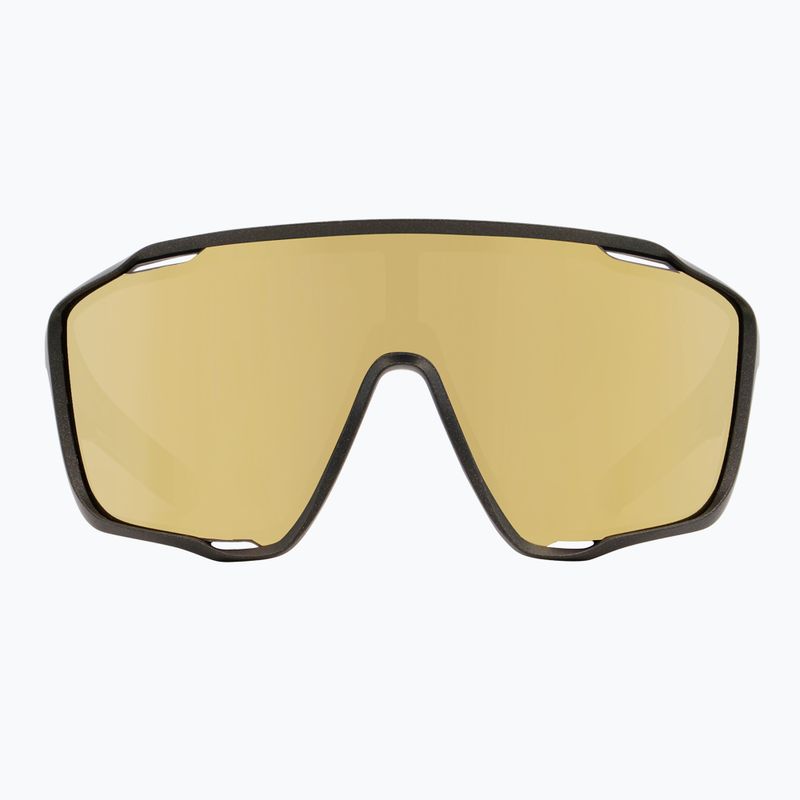 Red Bull SPECT Kraft green/brown with gold mirror sunglasses 2
