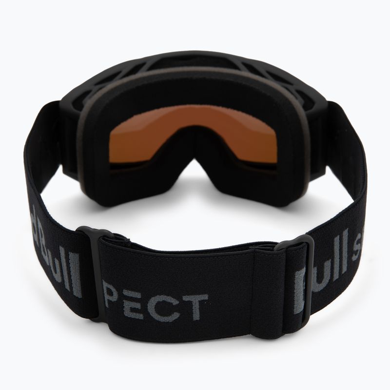 Ski goggles Red Bull Spect Neon matt black/brown with green mirror 3