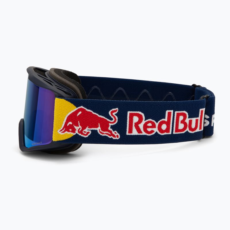 Red Bull SPECT Neon blue/smoke with blue mirror ski goggles 4