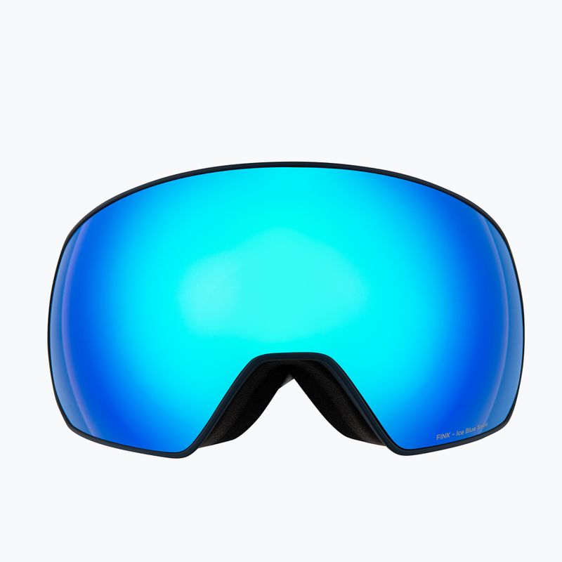 Red Bull SPECT Fink blue/smoke with blue mirror ski goggles 2