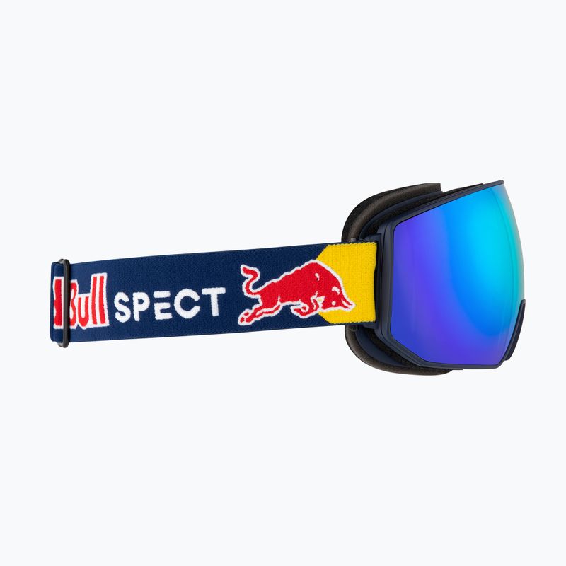 Red Bull SPECT Fink blue/smoke with blue mirror ski goggles 3