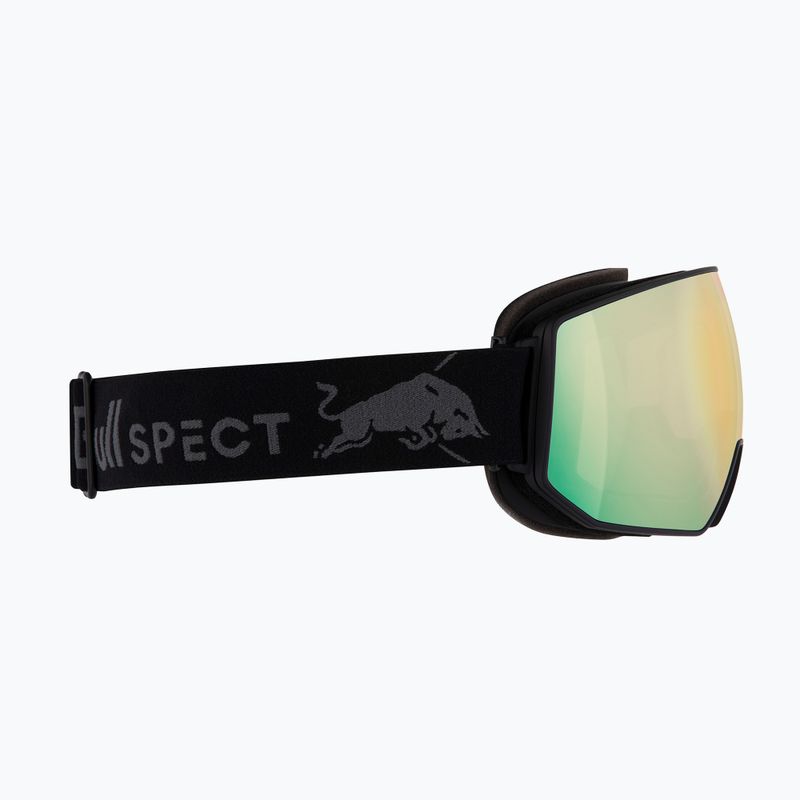 Red Bull SPECT Fink black/smoke with yellow mirror ski goggles 3