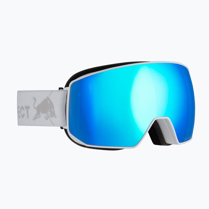 Red Bull SPECT Fink white/smoke with blue mirror ski goggles