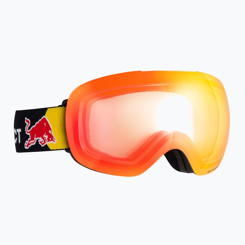 Ski goggles Red Bull Spect Bent Photo matt black/brown with red chrom x