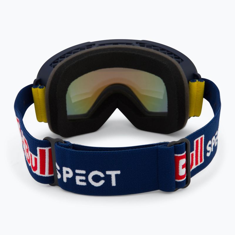 Red Bull SPECT Bent blue/ice blue snow/smoke with blue mirror ski goggles 3