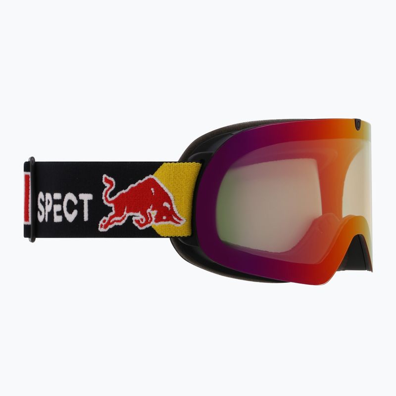 Ski goggles Red Bull SPECT Soar Photo matt black/brown with red chrome x