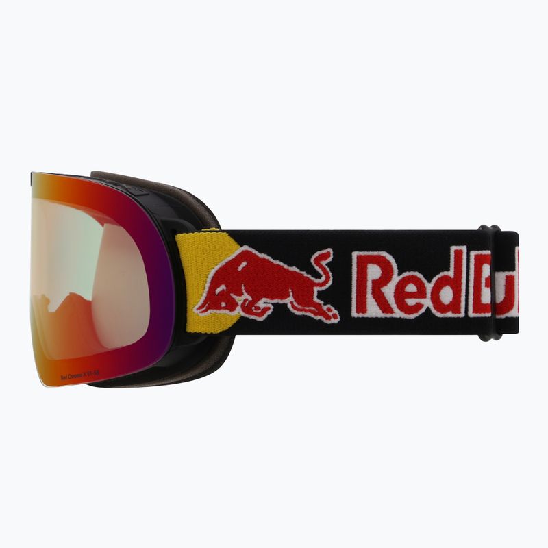 Ski goggles Red Bull SPECT Soar Photo matt black/brown with red chrome x 4