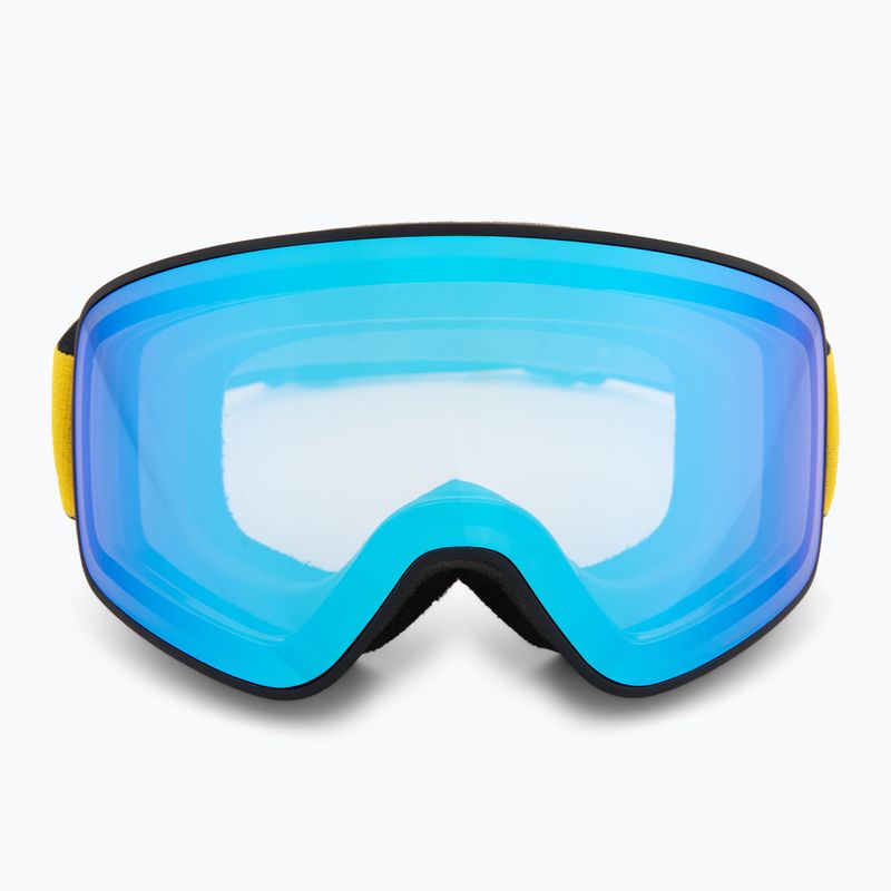 Ski goggles Red Bull SPECT Rush Photo matt black/light blue with blue chrom x 2