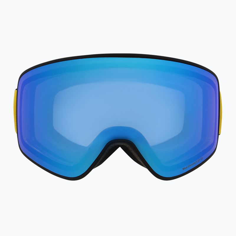 Ski goggles Red Bull SPECT Rush Photo matt black/light blue with blue chrom x 4