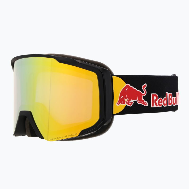 Goggles Red Bull SPECT Jibb matt black/smoke with yellow mirror 2