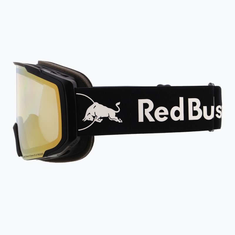 Ski goggles Red Bull SPECT Jibb Photo matt black/brown with gold chrom x 8