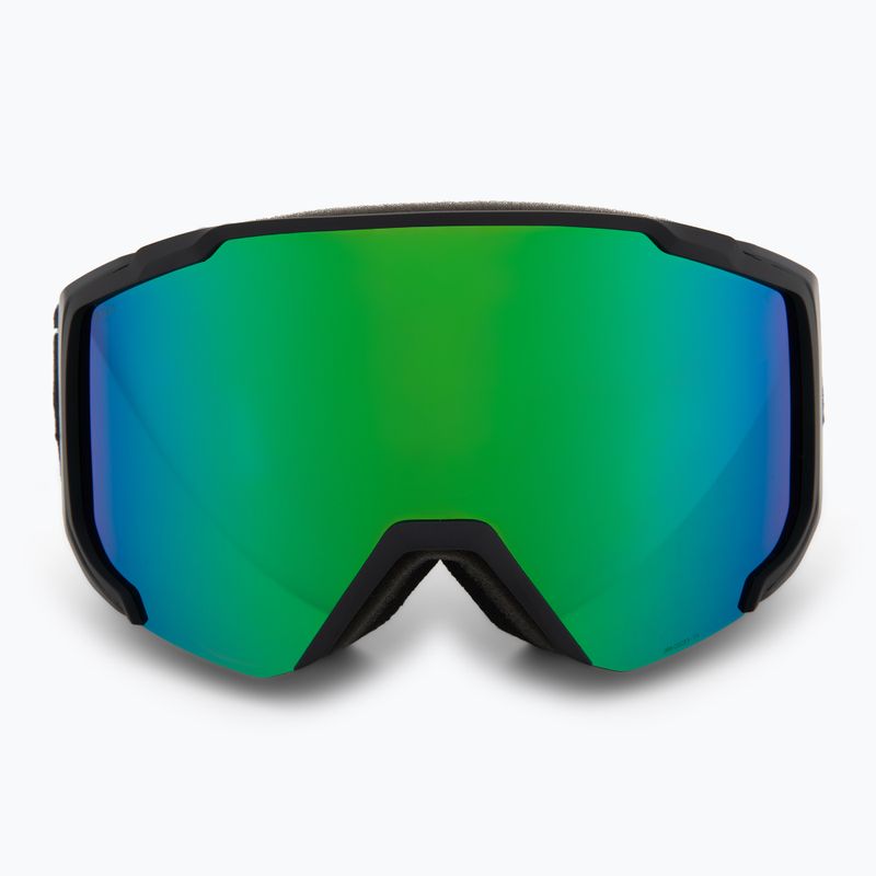 Goggles Red Bull SPECT Jibb matt black/brown with green mirror 2