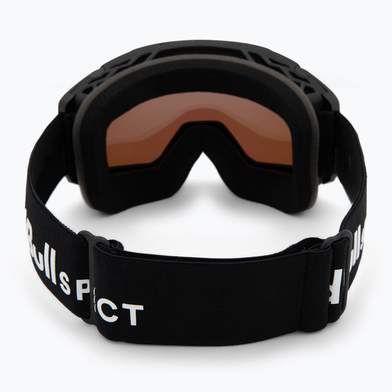 Goggles Red Bull SPECT Jibb matt black/brown with green mirror 3