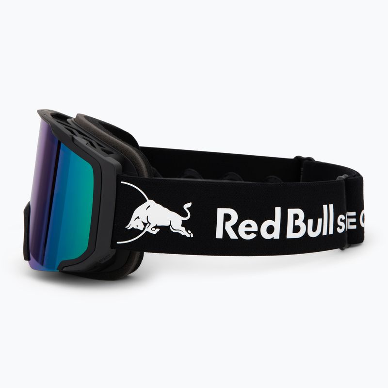Goggles Red Bull SPECT Jibb matt black/brown with green mirror 4
