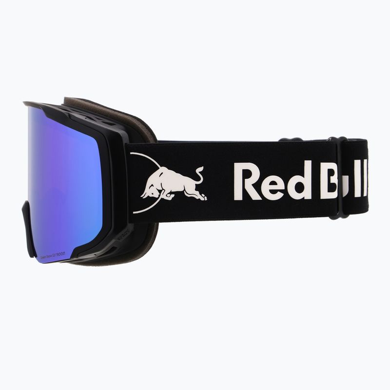 Goggles Red Bull SPECT Jibb matt black/brown with green mirror 4