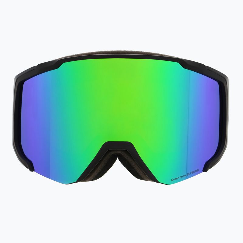 Goggles Red Bull SPECT Jibb matt black/brown with green mirror 5