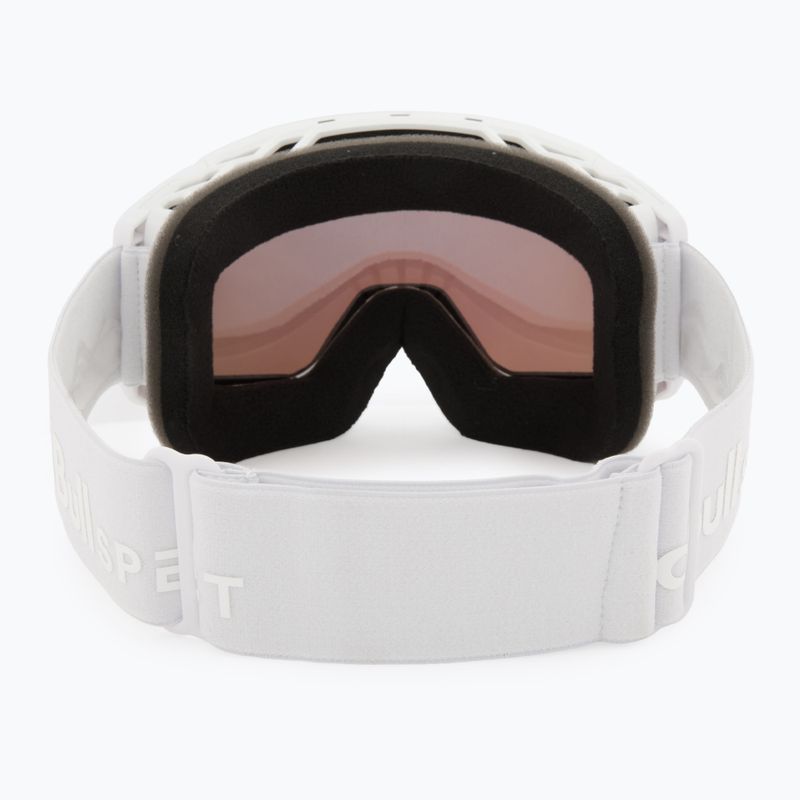 Goggles Red Bull SPECT Jibb matt white/smoke with blue mirror 3