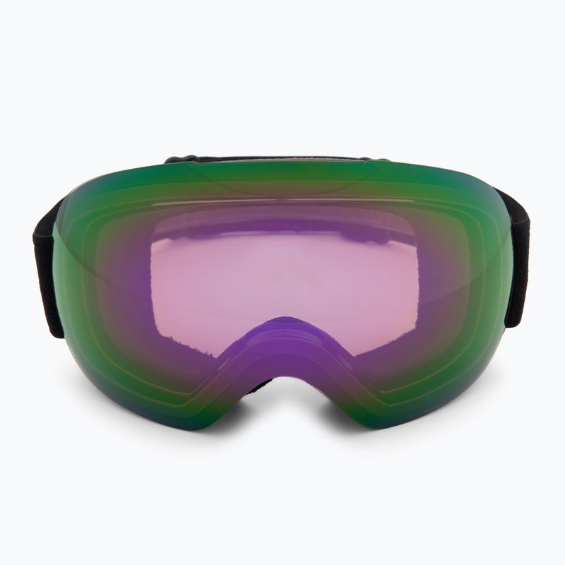 Ski goggles Red Bull Spect Bent matt black/orange with purple mirror 2