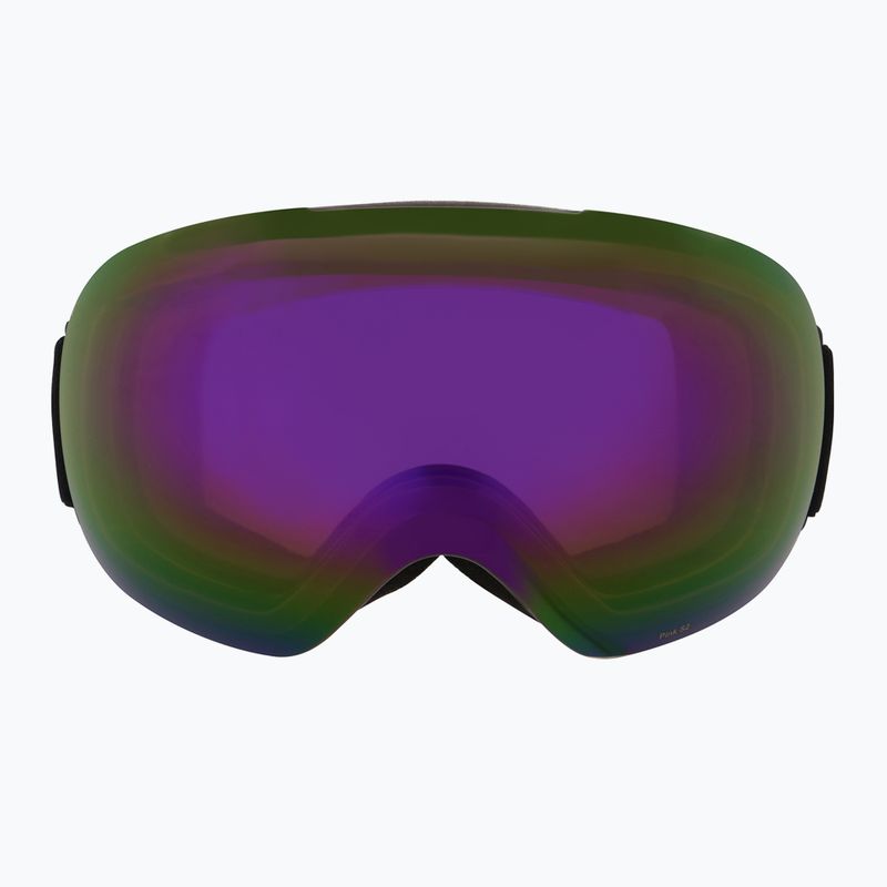 Ski goggles Red Bull Spect Bent matt black/orange with purple mirror 4