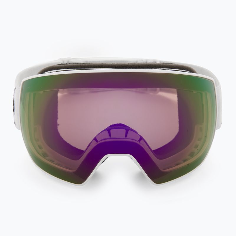 Ski goggles Red Bull Spect Fink matt white/orange with purple mirror 2