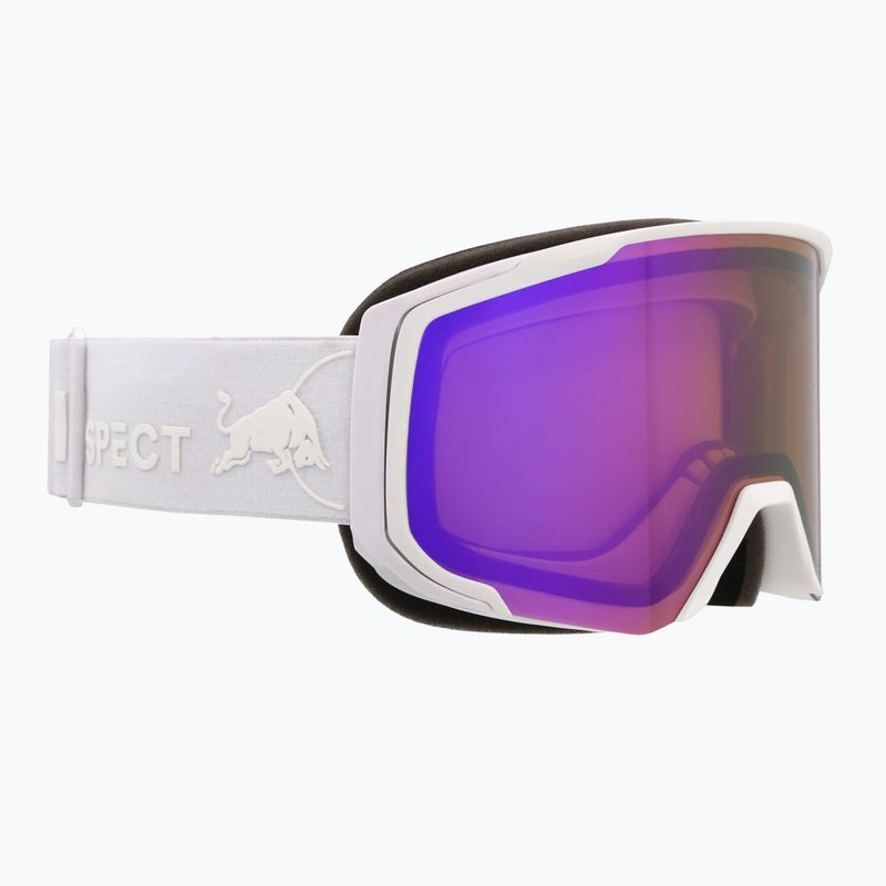 Goggles Red Bull SPECT Jibb matt white/orange with purple mirror