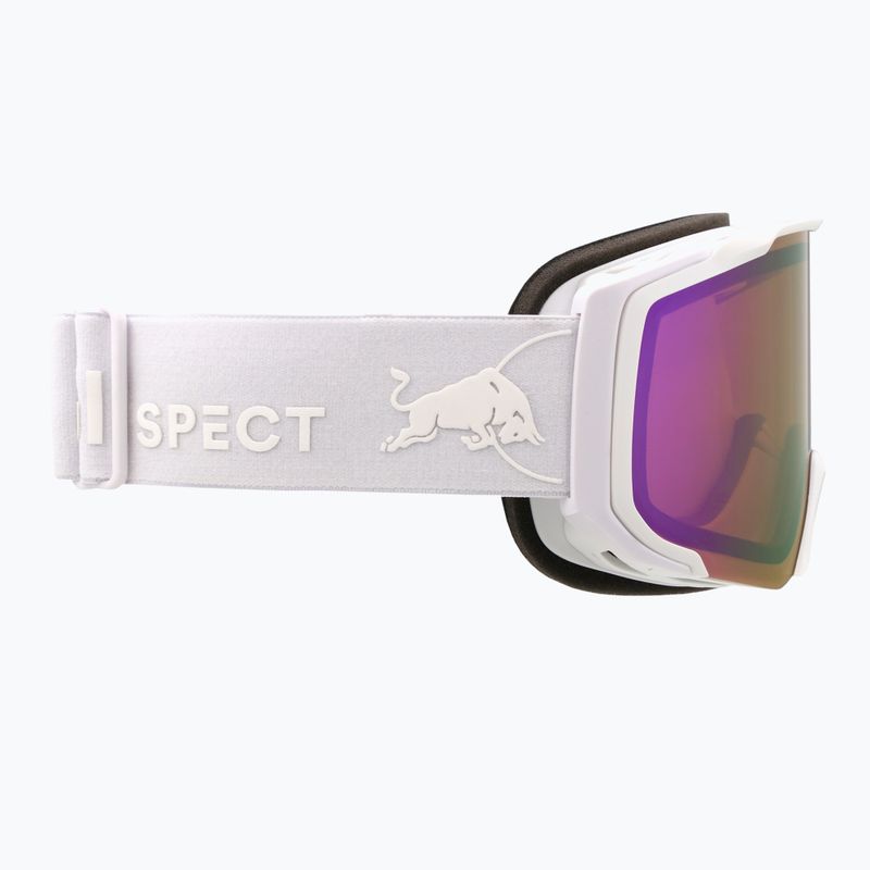 Goggles Red Bull SPECT Jibb matt white/orange with purple mirror 3
