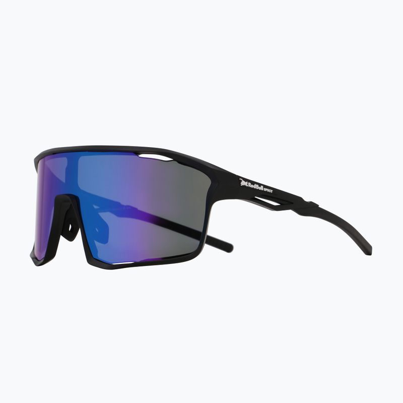 Red Bull SPECT Rumble black/smoke with purple green mirror sunglasses 3