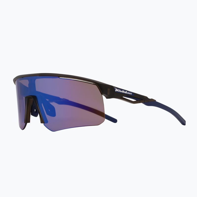 Red Bull SPECT Riddle grey/brown with blue mirror sunglasses 3